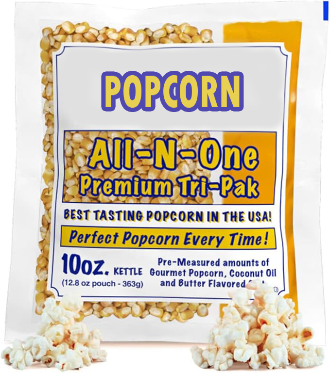 Tri-Pak Popcorn